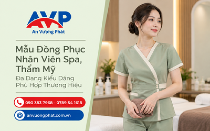 May Đồng Phục Nhân Viên Spa, Thẩm Mỹ Theo Yêu Cầu