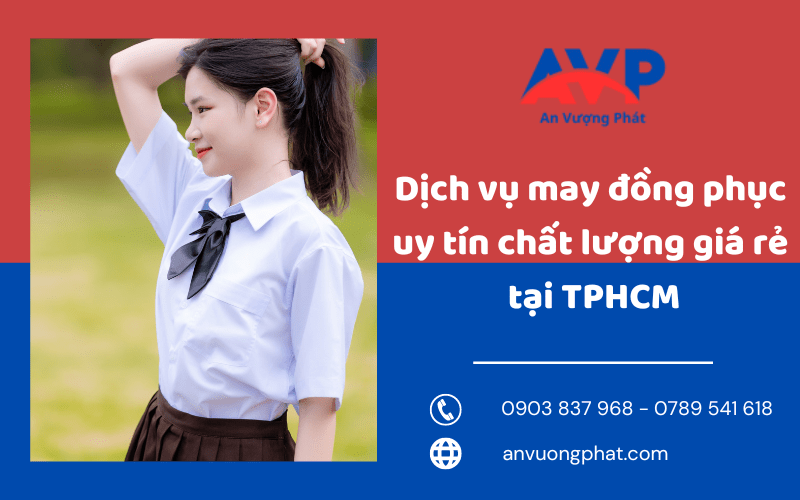 may đồng phục