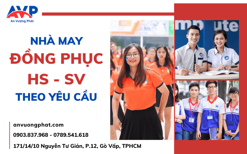 may đồng phục