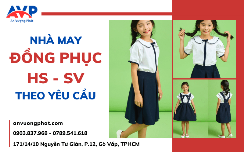 may đồng phục