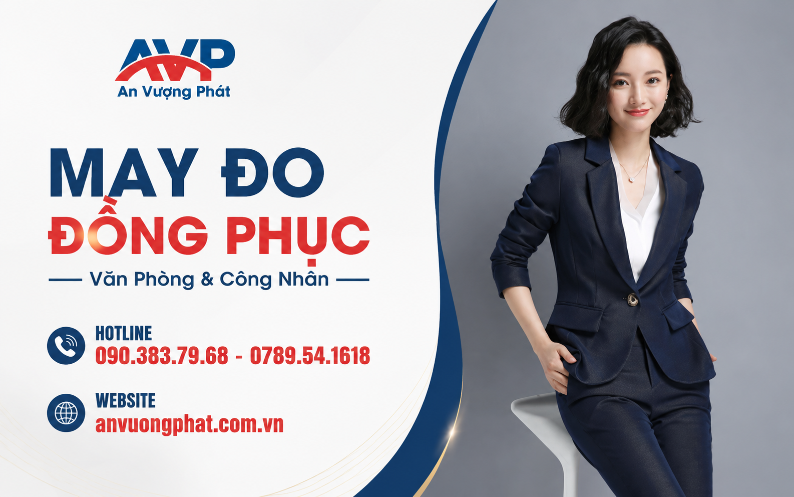 An Vượng Phát - chuyên may đo đồng phục văn phòng theo yêu cầu