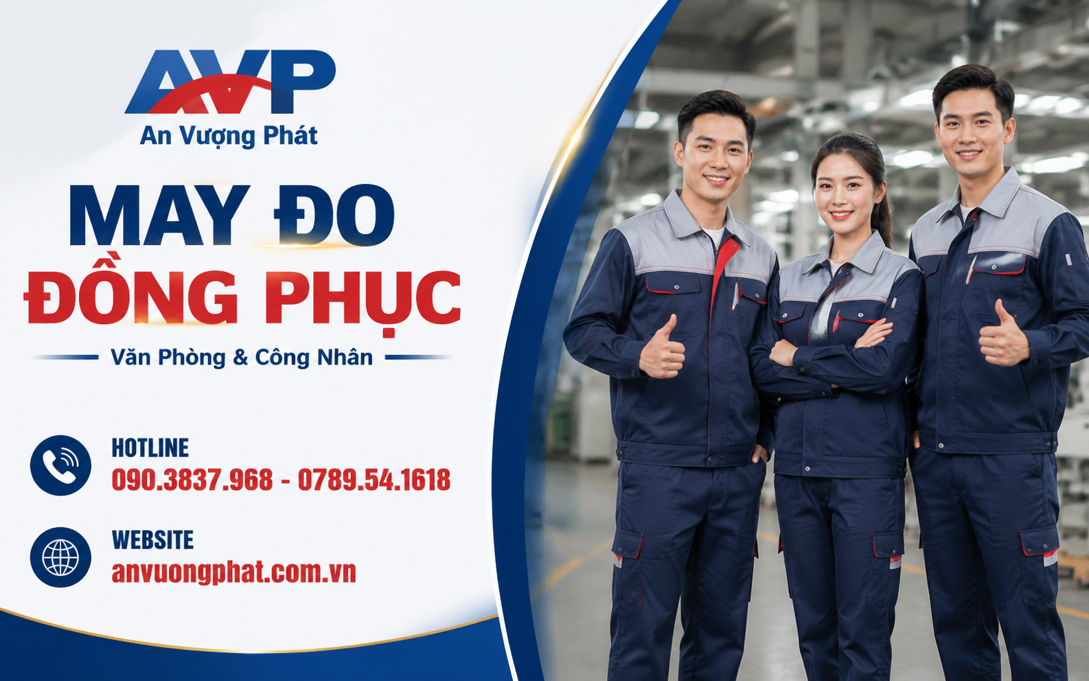 An Vượng Phát - Chuyên may đo đồng phục công nhân tại TPHCM
